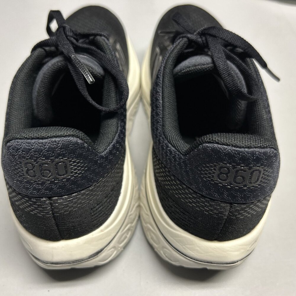 New Balance Sneakers Fresh Foam 860 Black White Unisex Adult Women's 8 Mens 6.5 - Picture 5 of 8